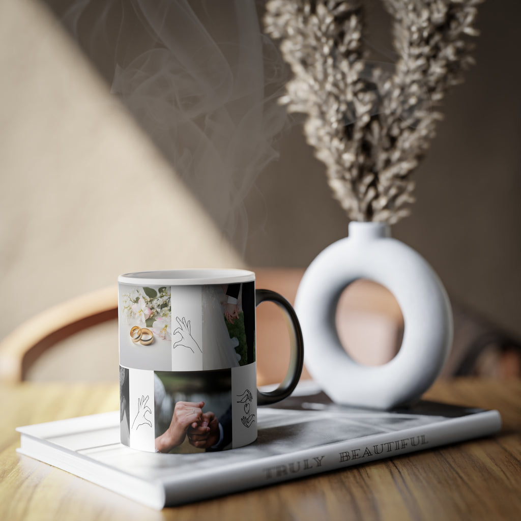 Magische Tasse mit Foto – Die Zaubertasse, die überrascht