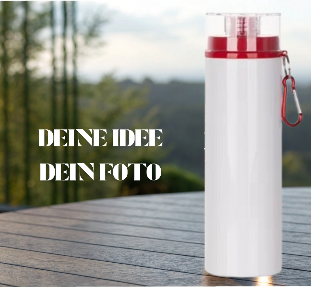 Wasserflasche 850 ml – in 4 Farben erhältlich